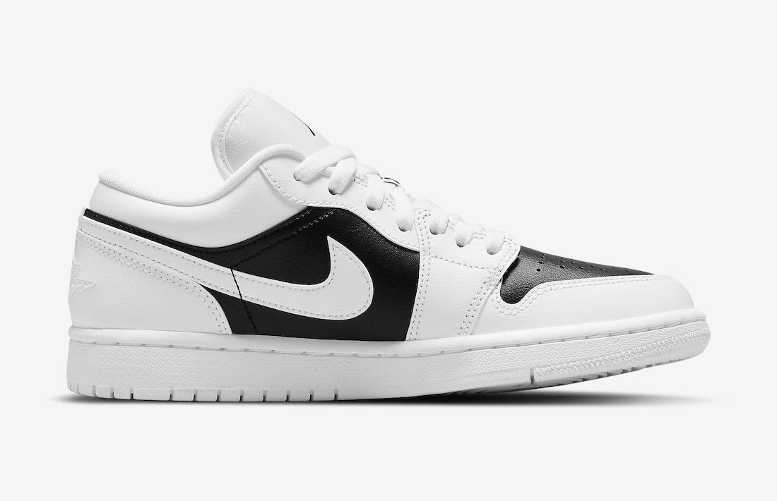 Air Jordan 1 Low Panda White Black DC0774-100 Release Date Info