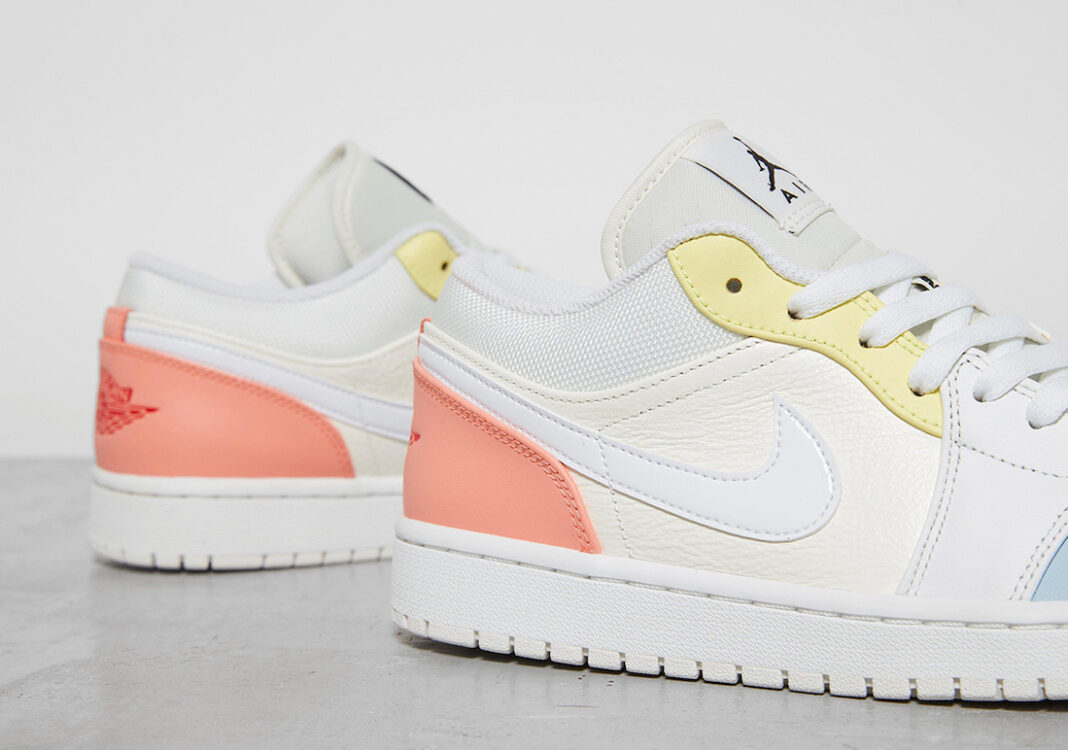 Air Jordan 1 Low Sail White Citron Summit White CU6909-100 Release Date Info | SneakerFiles