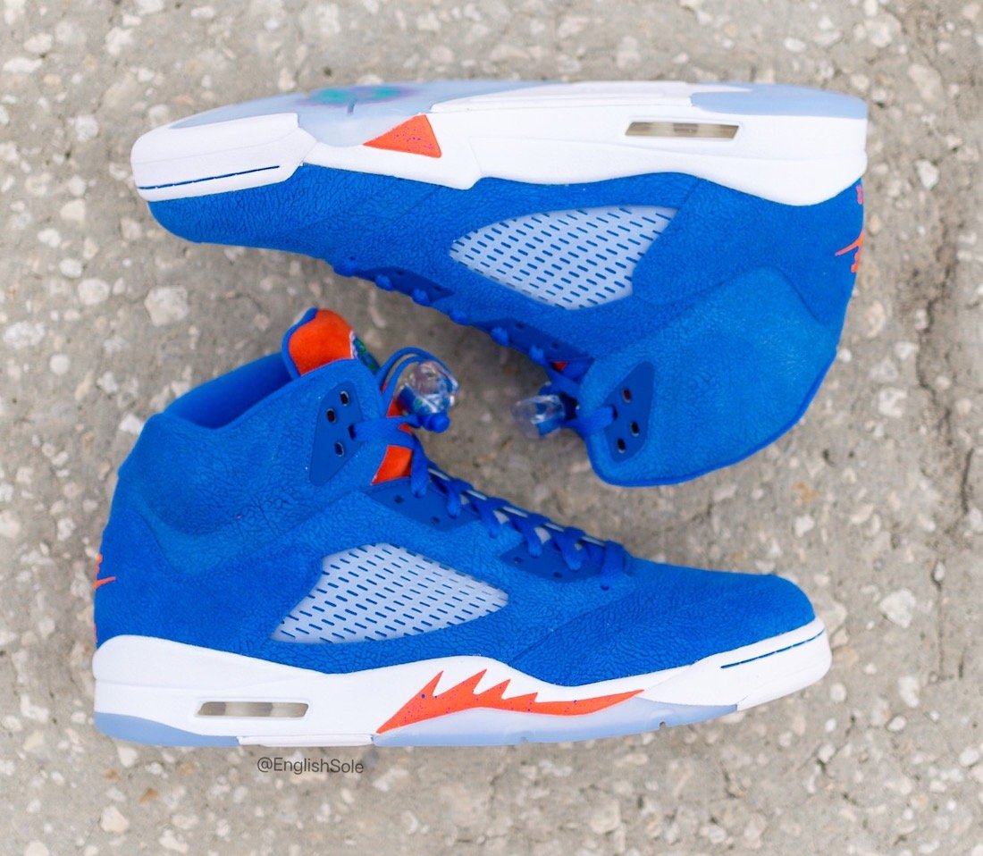 Air Jordan 5 Florida Gators PE Details