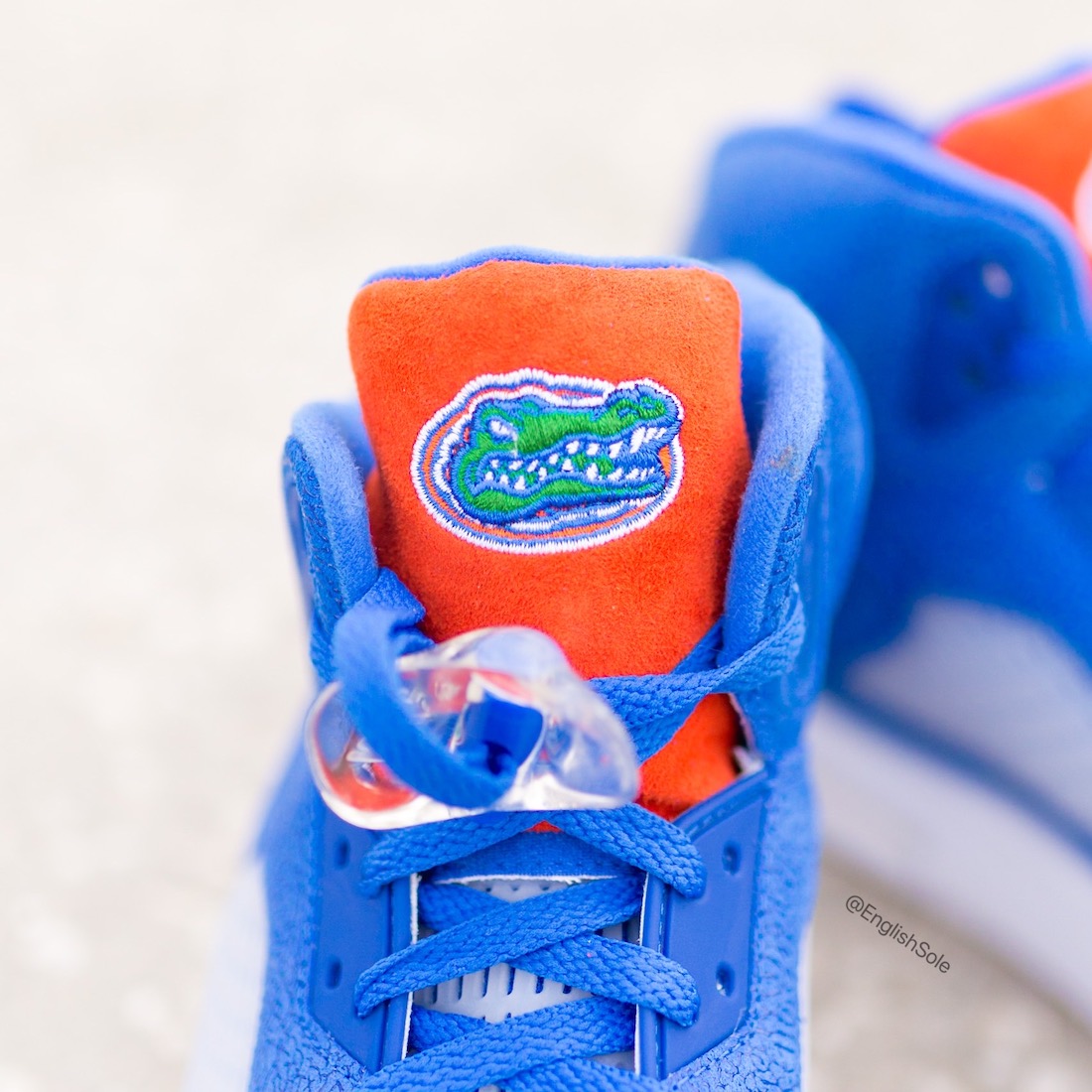 Air Jordan 5 Florida Gators PE Details