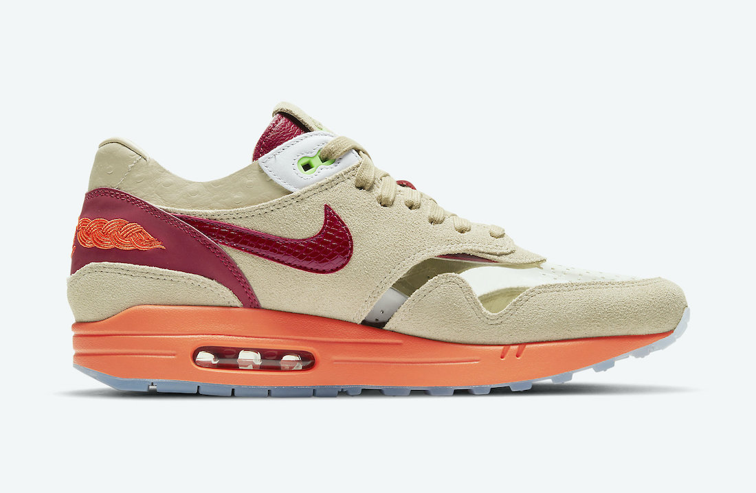 Clot Nike Air Max 1 Kiss of Death DD1870-100 2021 Release Date