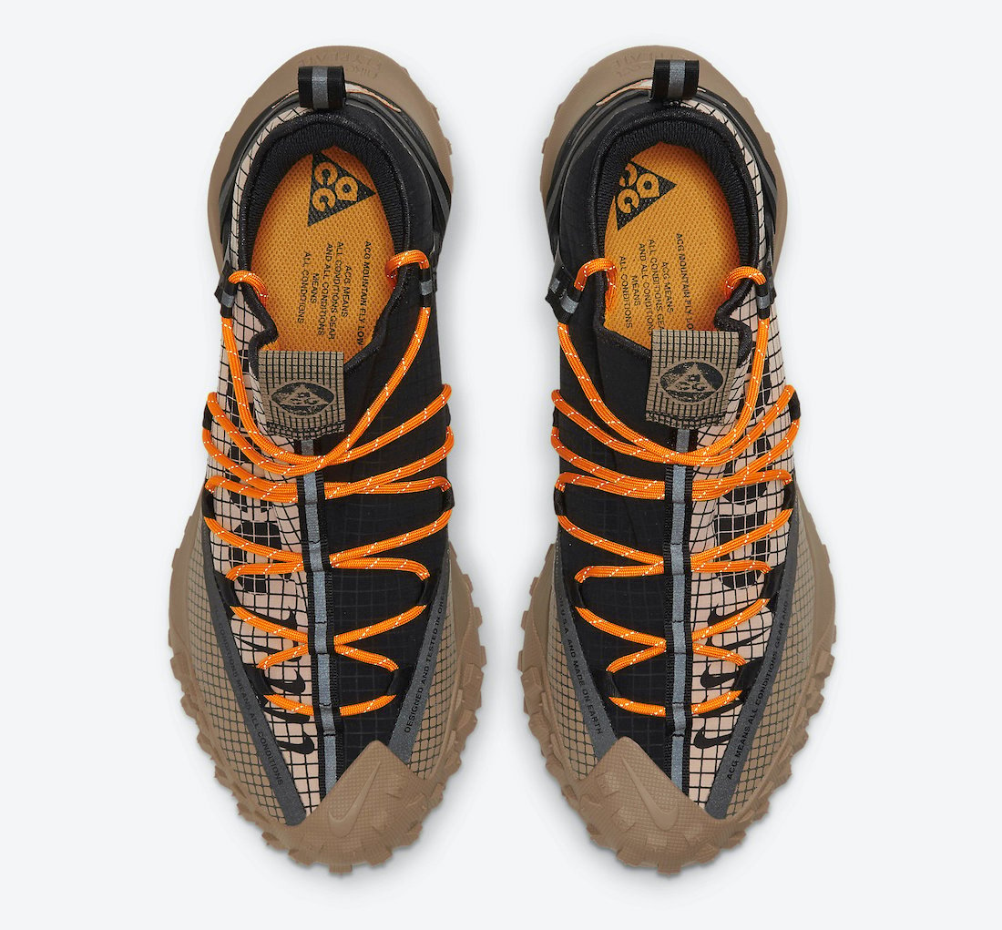 Nike ACG Mountain Fly Low Fossil DA5424-200 Release Date Info