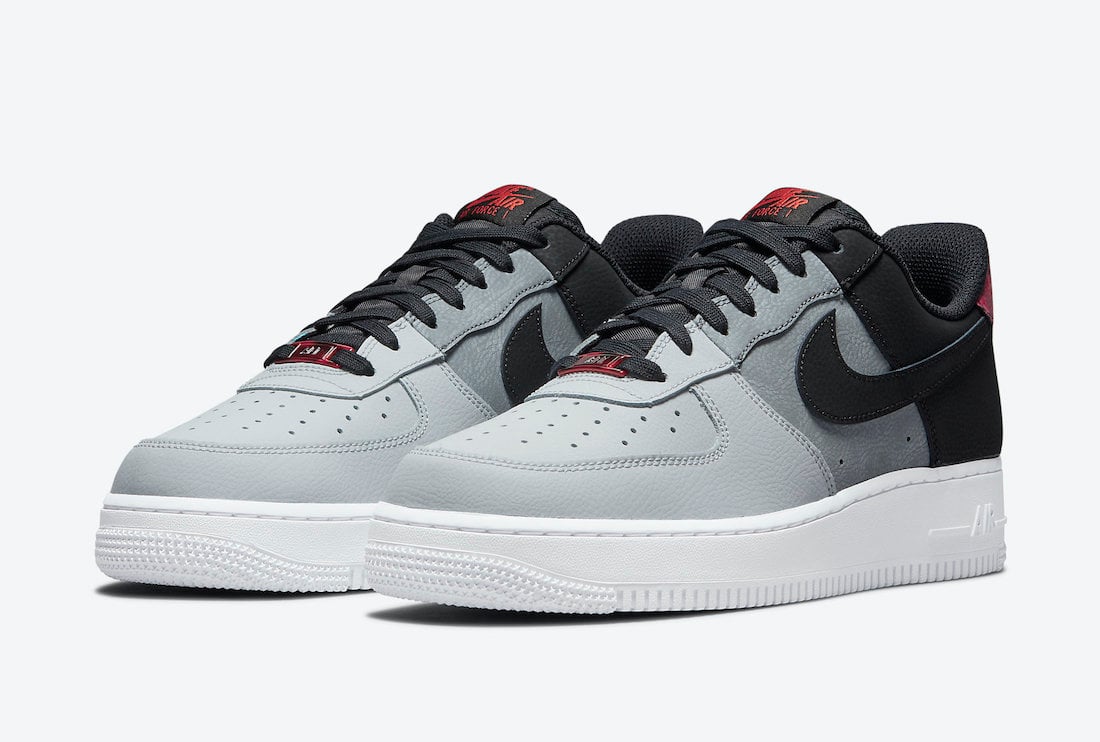 black red grey air force 1