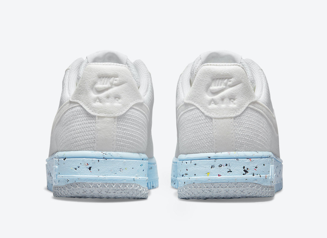Nike Air Force 1 Crater Flyknit White DC7273-100 Release Date Info