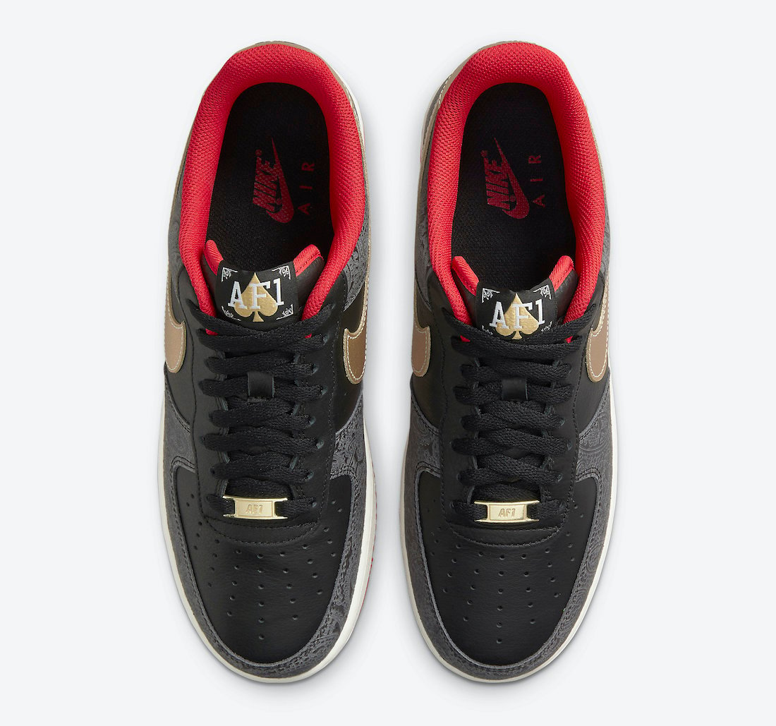 Nike Air Force 1 Low Spades King Queen DJ5184-001 Release Date Info