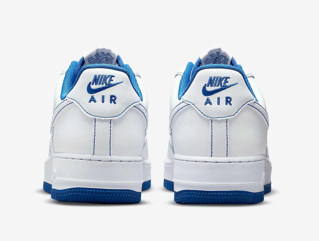Nike Air Force 1 Low White Game Royal cv1724-101 Release Date Info