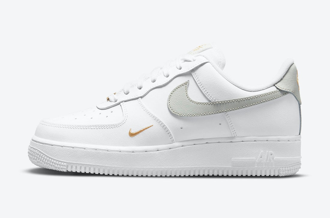 Nike Air Force 1 Low White Grey Gold CZ0270-106 Release Date Info