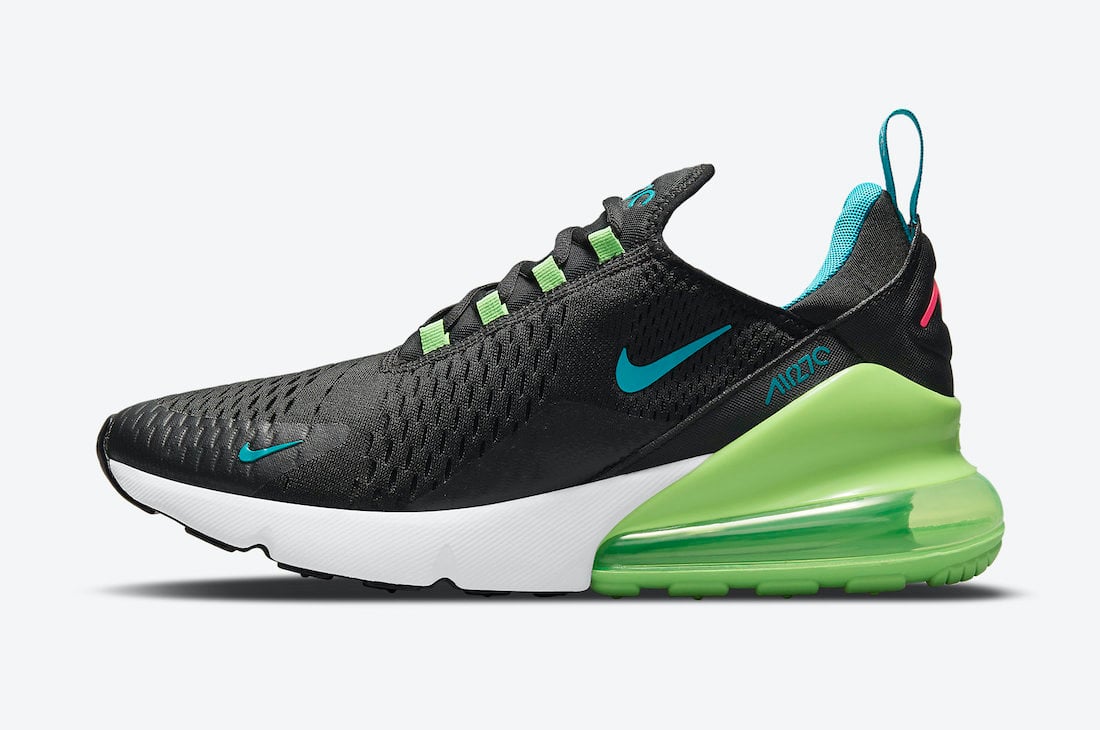 nike air max green and blue