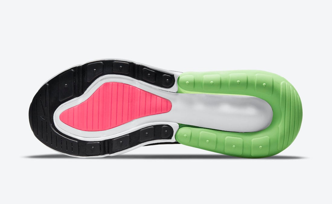 Nike Air Max 270 Black Neon Green Blue Pink DJ5136-001 Release Date Info