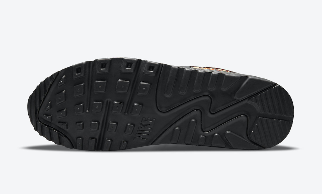 Nike Air Max 90 Black Orange DJ6881-001 Release Date Info