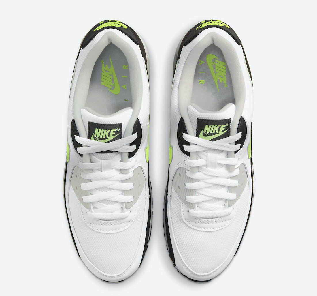 Nike Air Max 90 Hot Lime CZ1846-100 Release Date Info