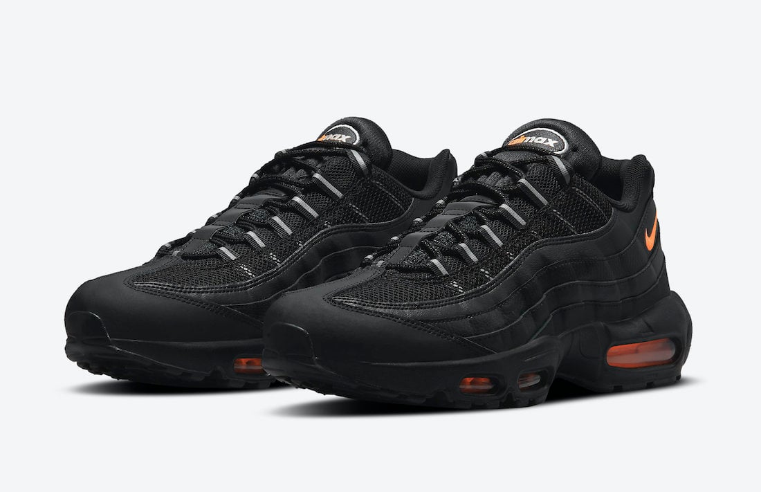 Nike Air Max 95 in Black and Orange