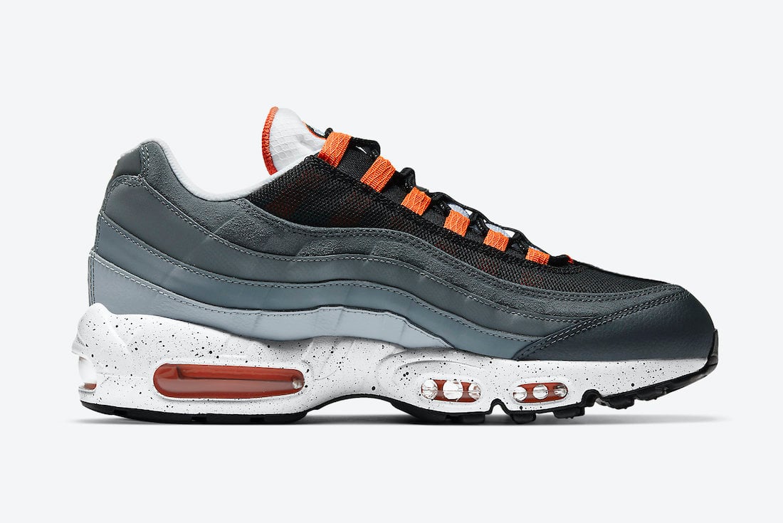 Nike Air Max 95 Grey Orange Teal CZ0191-001 Release Date Info