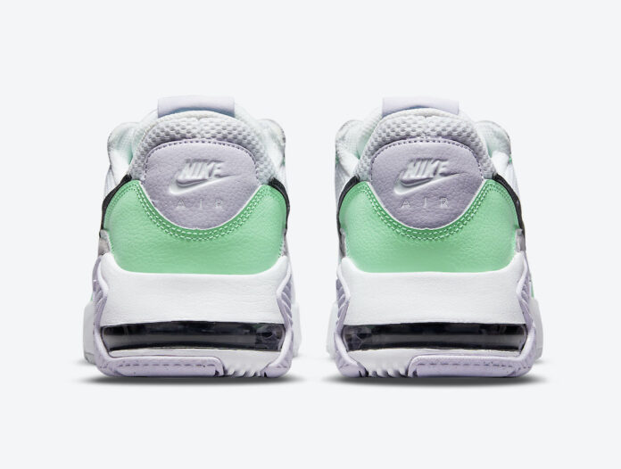 air max excee green and white