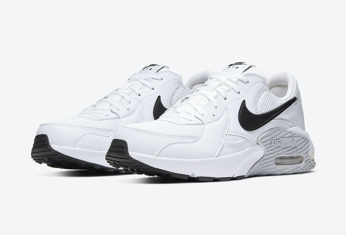 Nike Air Max Excee White Pure Platinum Black CD4165-100 Release Date Info