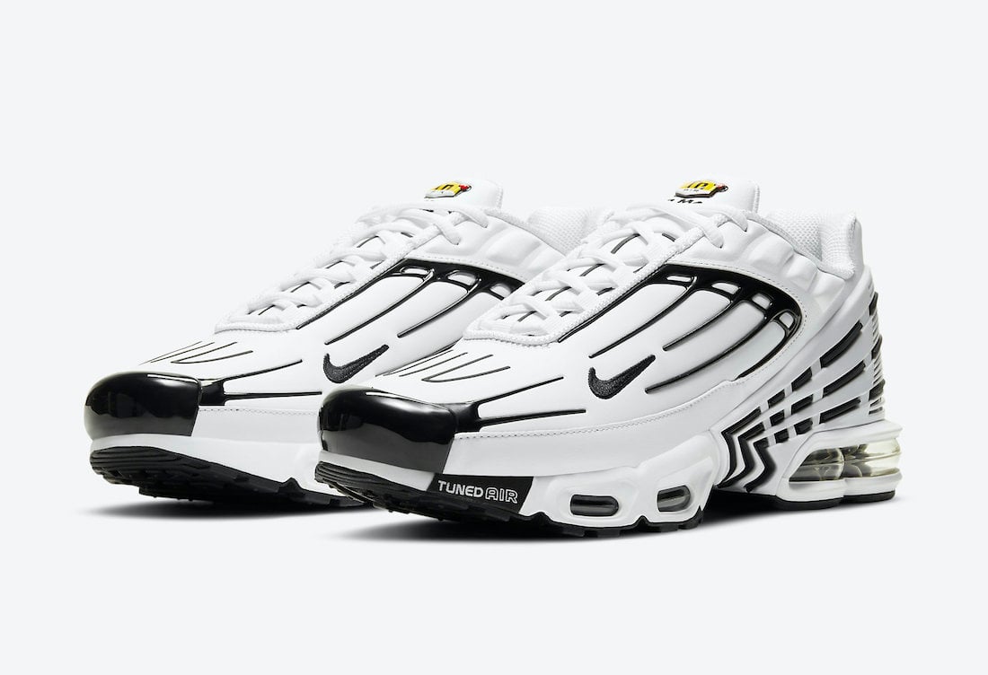 Nike Air Max Plus 3 Releasing in White and Black