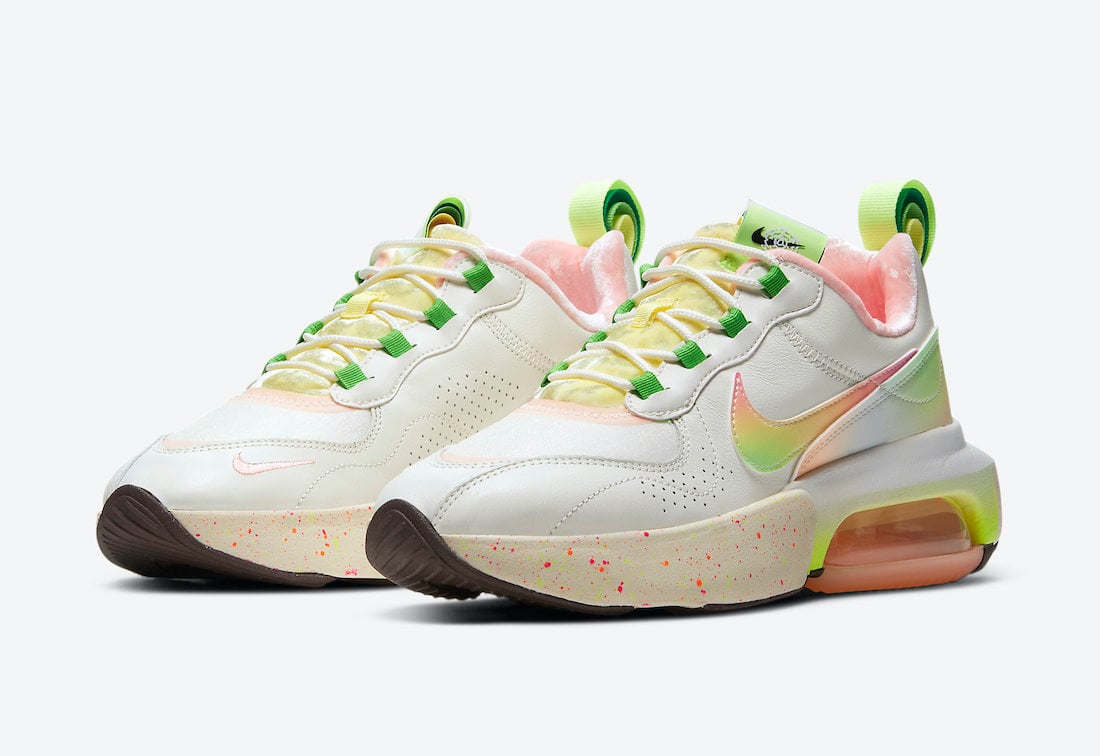 pink green orange yellow nike