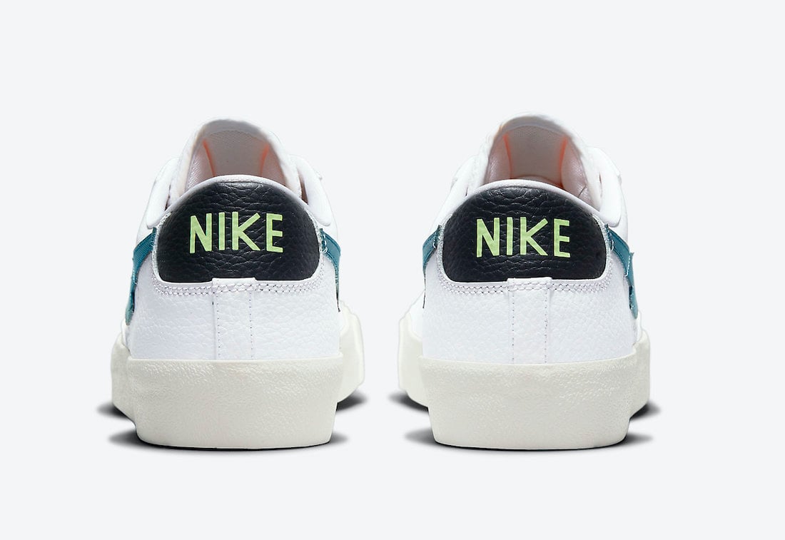 Nike Blazer Low Aquamarine DJ6895-100 Release Date Info