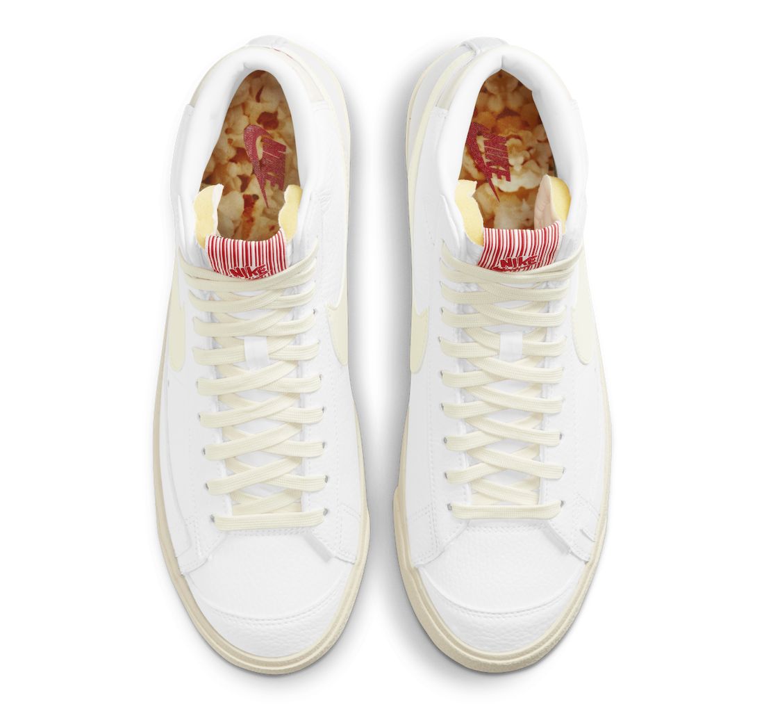 Nike Blazer Mid 77 Vintage Popcorn CW6421-100 Release Date Info