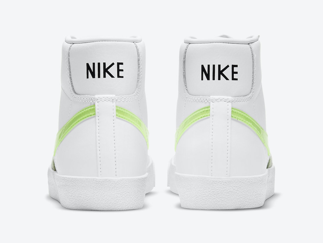 Nike Blazer Mid Green Swoosh DJ3050-100 Release Date Info