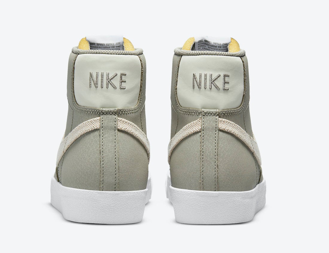 Nike Blazer Mid Olive White DH4106-300 Release Date Info