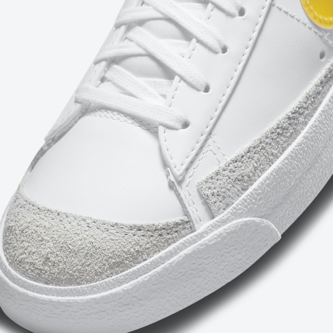 Nike Blazer Mid Yellow Swoosh DJ3050-101 Release Date Info