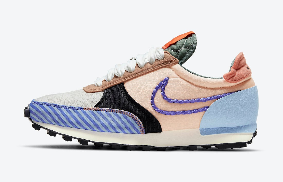 Nike Daybreak Type WMNS Braids Stripes DD8506-851 Release Date Info