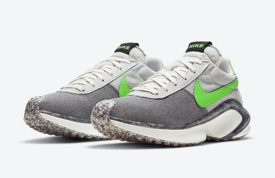 Nike D/MS/X Waffle in ‘Mean Green’ Features Recycled Materials