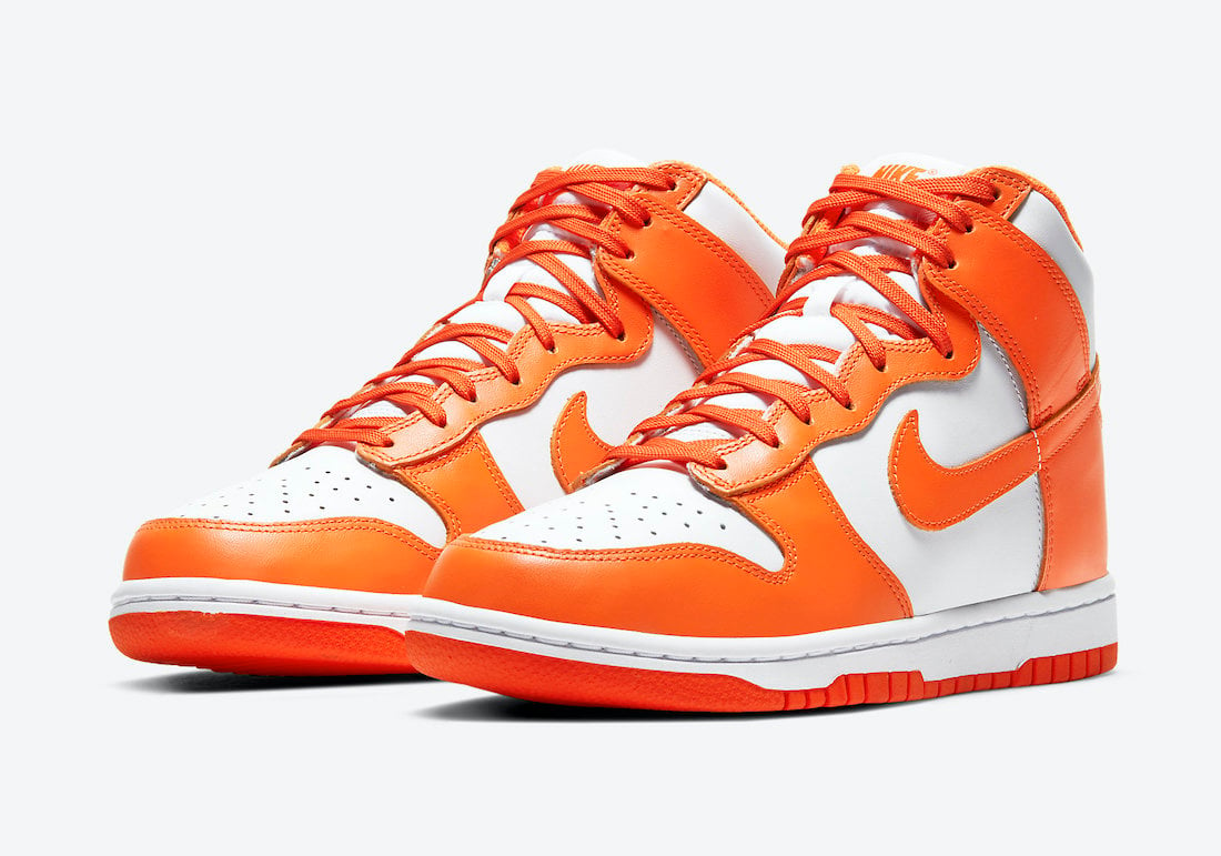 Nike Dunk High Orange Blaze Syracuse DD1869-100 Release Date