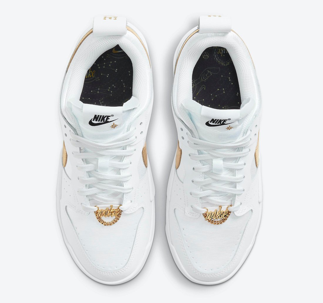 Nike Dunk Low Disrupt Metallic Gold DD9676-100 Release Date Info