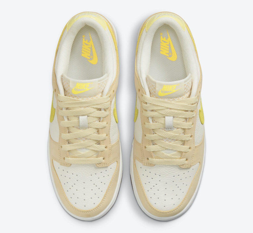 nike dunk low lemon drop mens