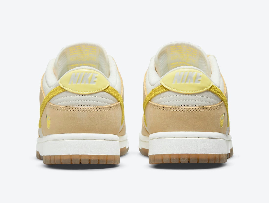 pastel yellow nikes