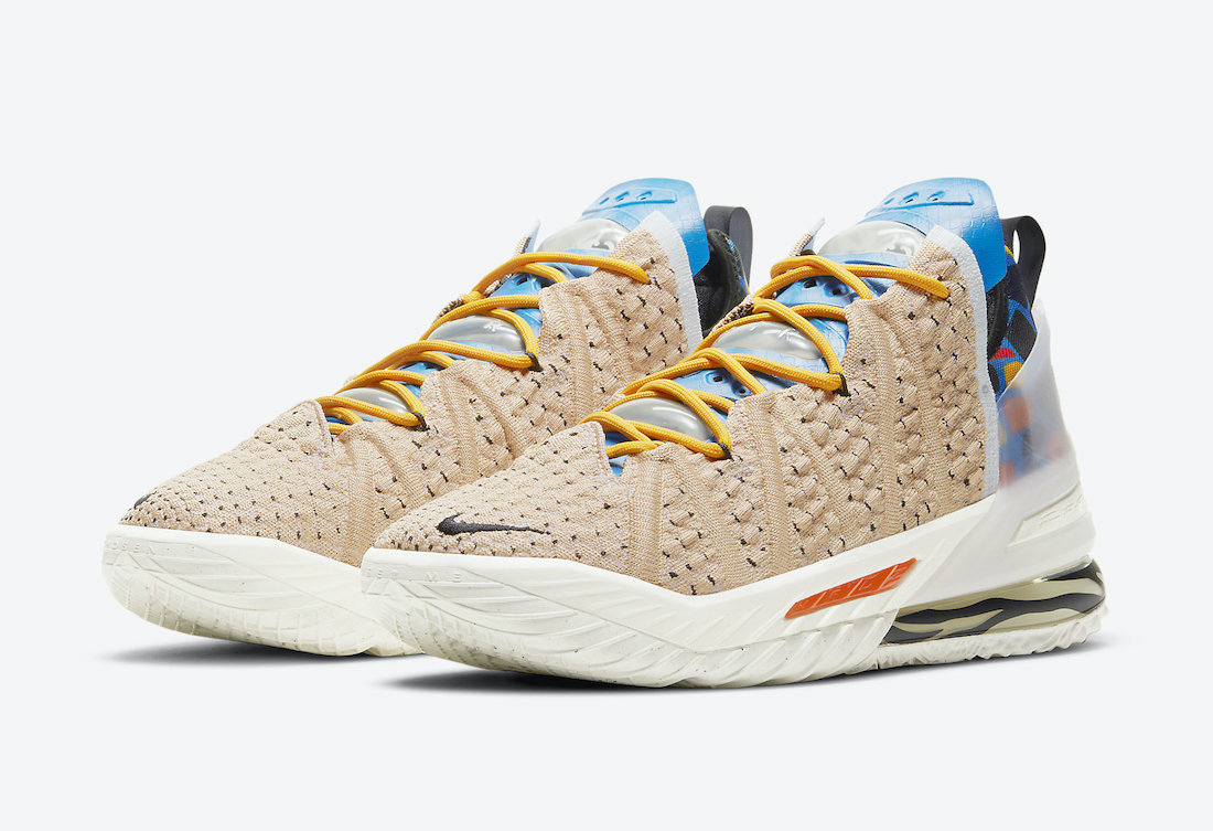 This Nike LeBron 18 Features Giraffe and Lion Prints