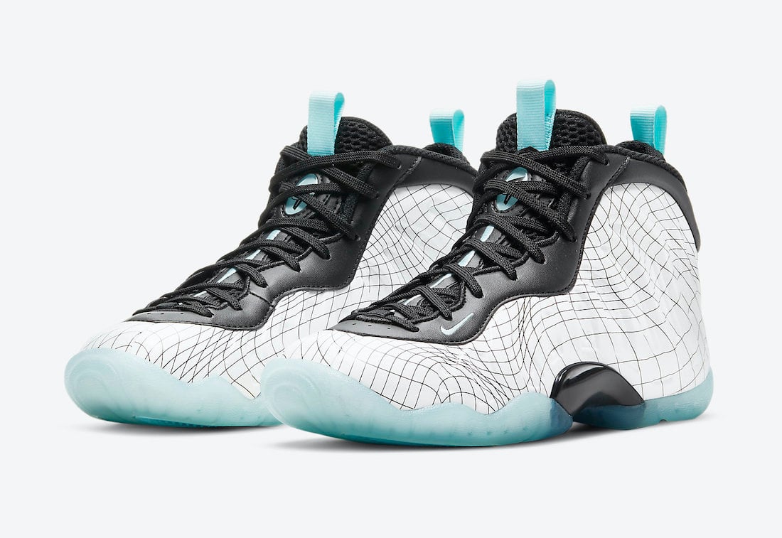 Nike Little Posite One ‘Glacier Ice’ Releasing with a Grid Pattern