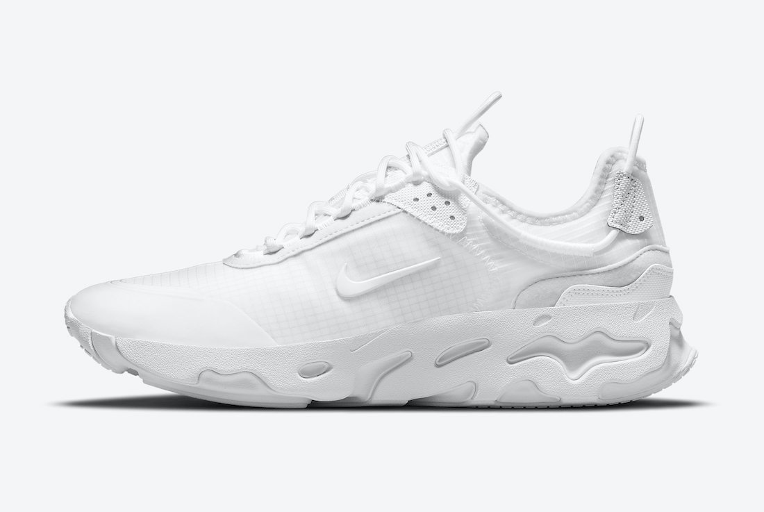 Nike React Live Triple White CV1772-101 Release Date Info