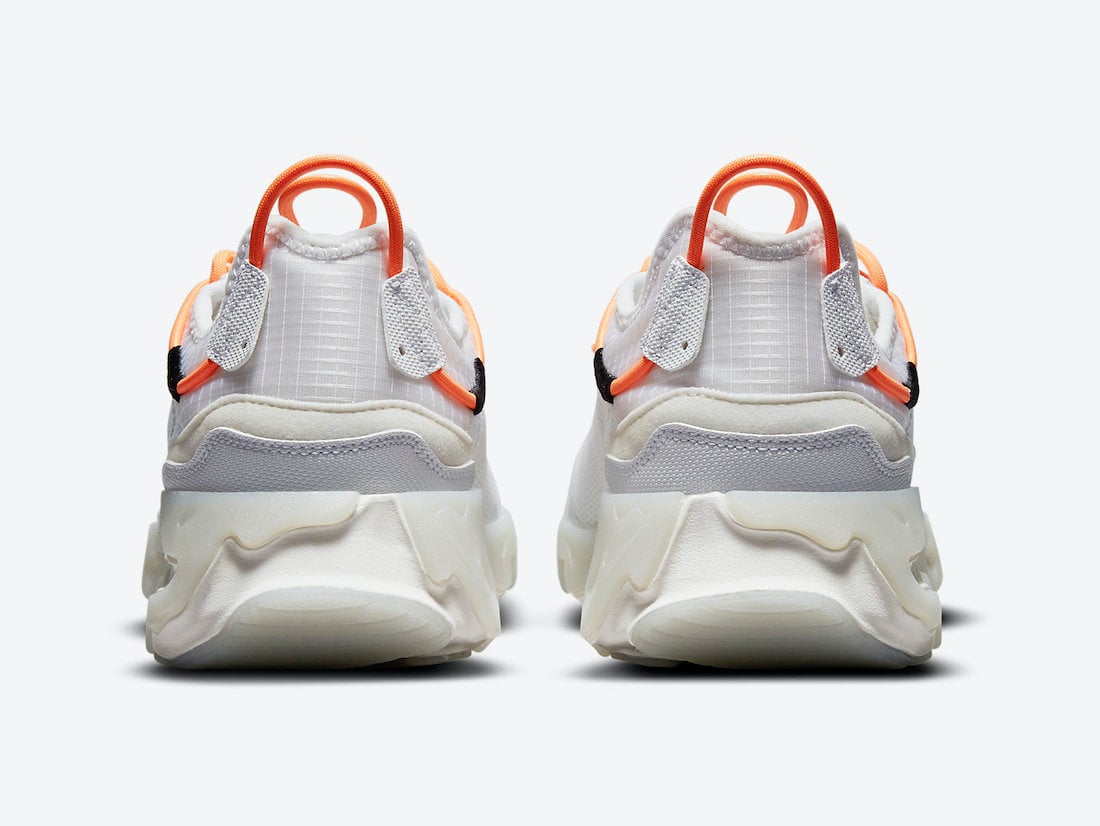 Nike React Live White Orange CV1772-102 Release Date Info