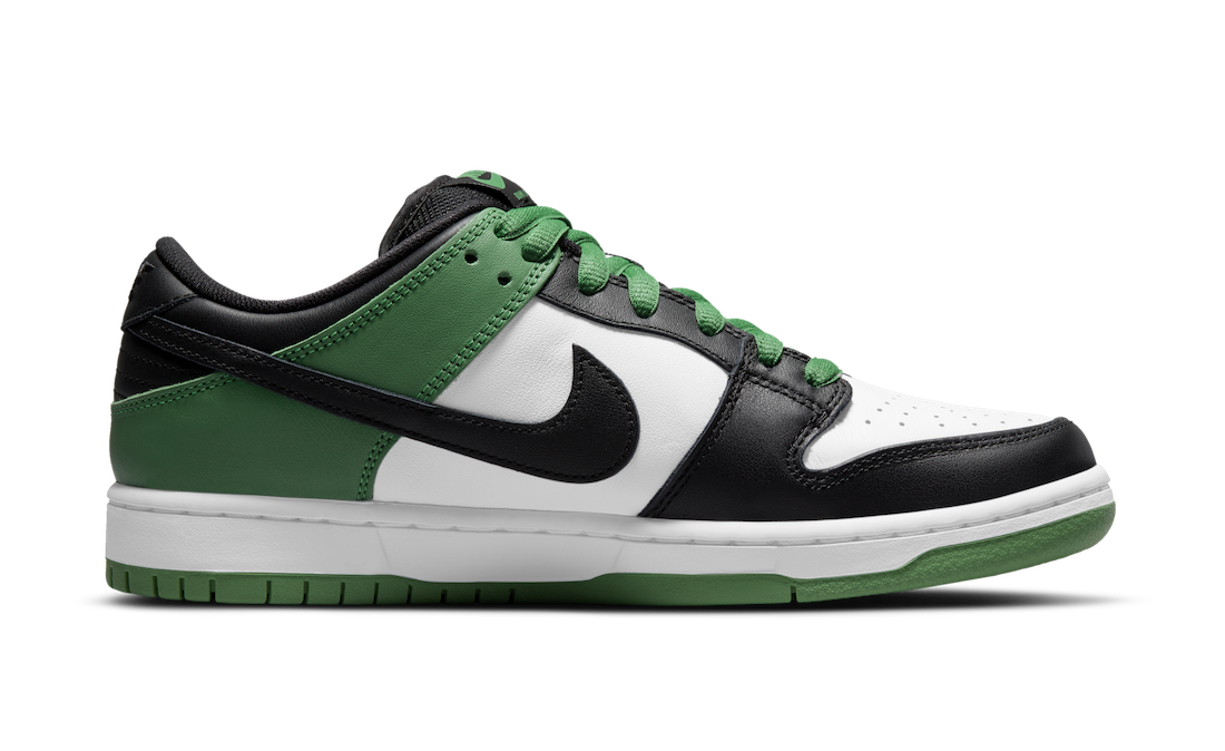 Nike SB Dunk Low Classic Green Release Info BQ6817-302