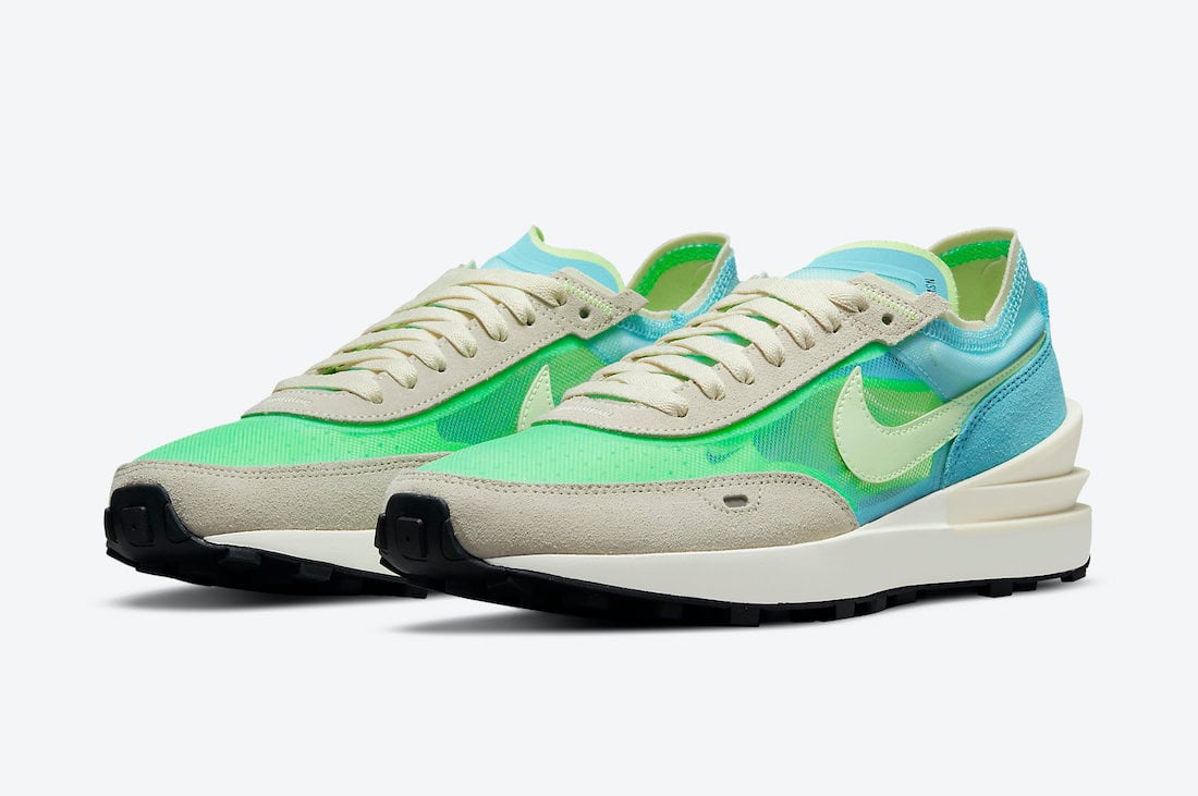 Nike Waffle One Scream Green DC2533-401 Release Date Info