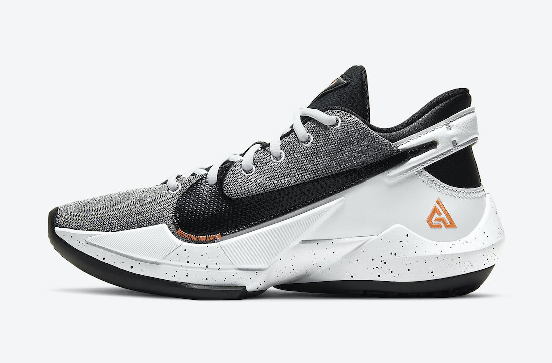 Nike Zoom Freak 2 White Black Bright Mango CK5424-101 Release Date Info