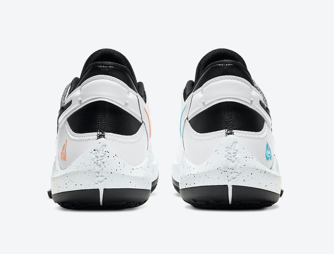 Nike Zoom Freak 2 White Black Bright Mango CK5424-101 Release Date Info