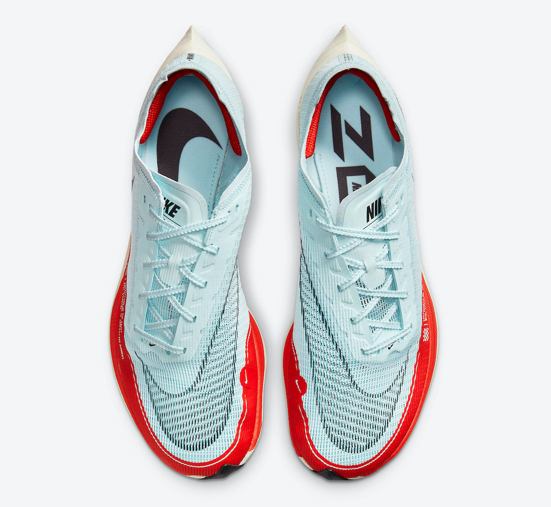 Nike ZoomX VaporFly NEXT% 2 Ice Blue CU4111-400 Release Date Info