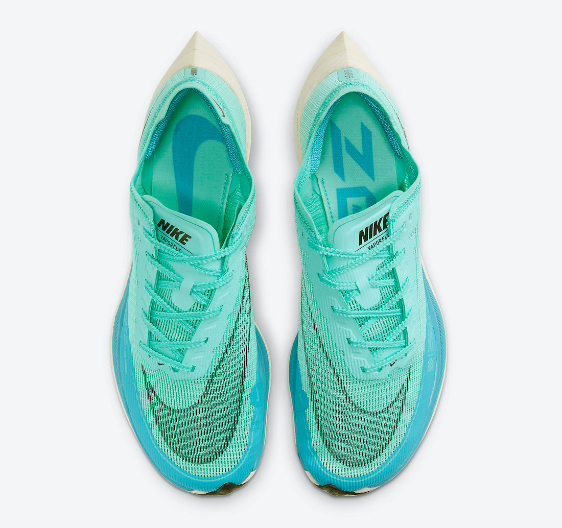 Nike ZoomX VaporFly NEXT% 2 Teal Blue CU4111-300 Release Date Info