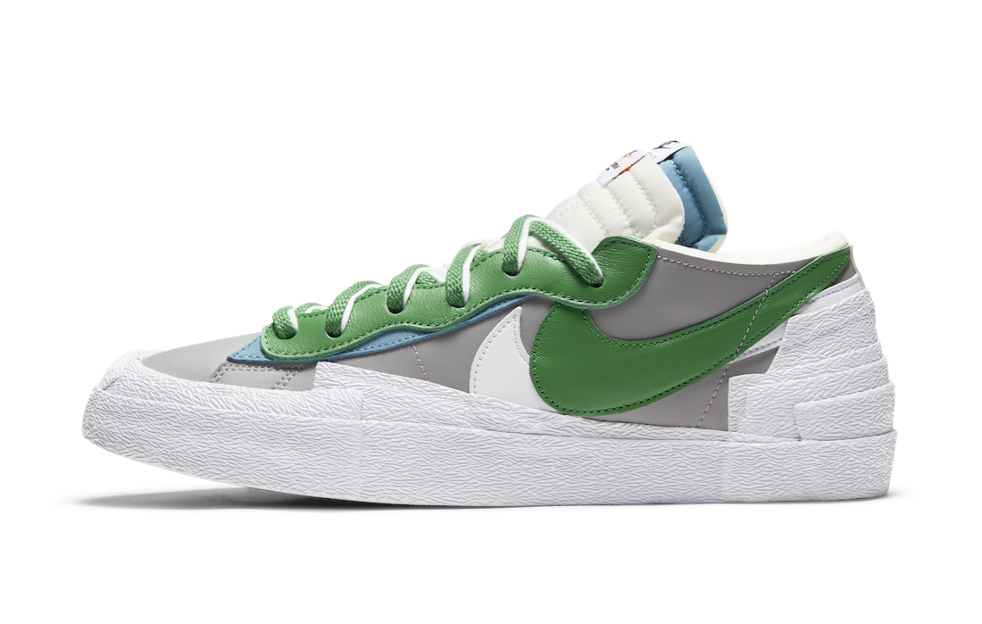Sacai Nike Blazer Low Classic Green DD1877-001 Release Info Price