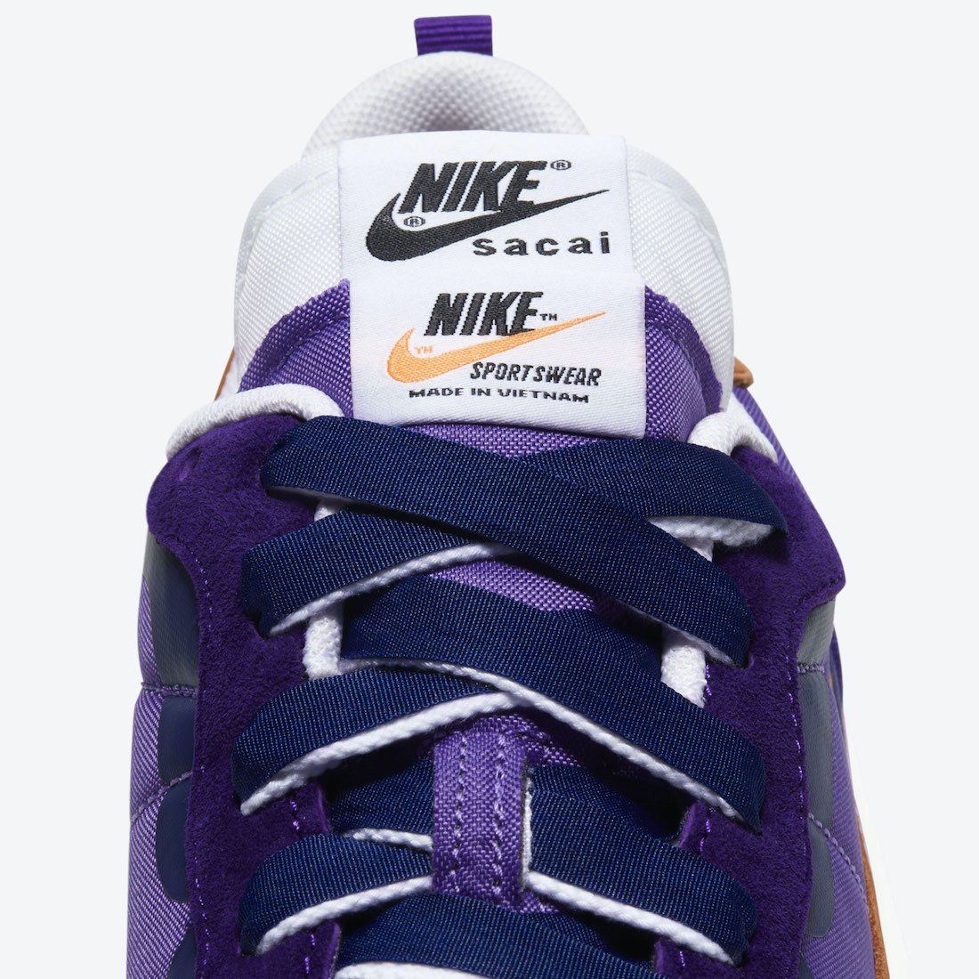 Sacai Nike VaporWaffle Dark Iris DD1875-500 Release Date