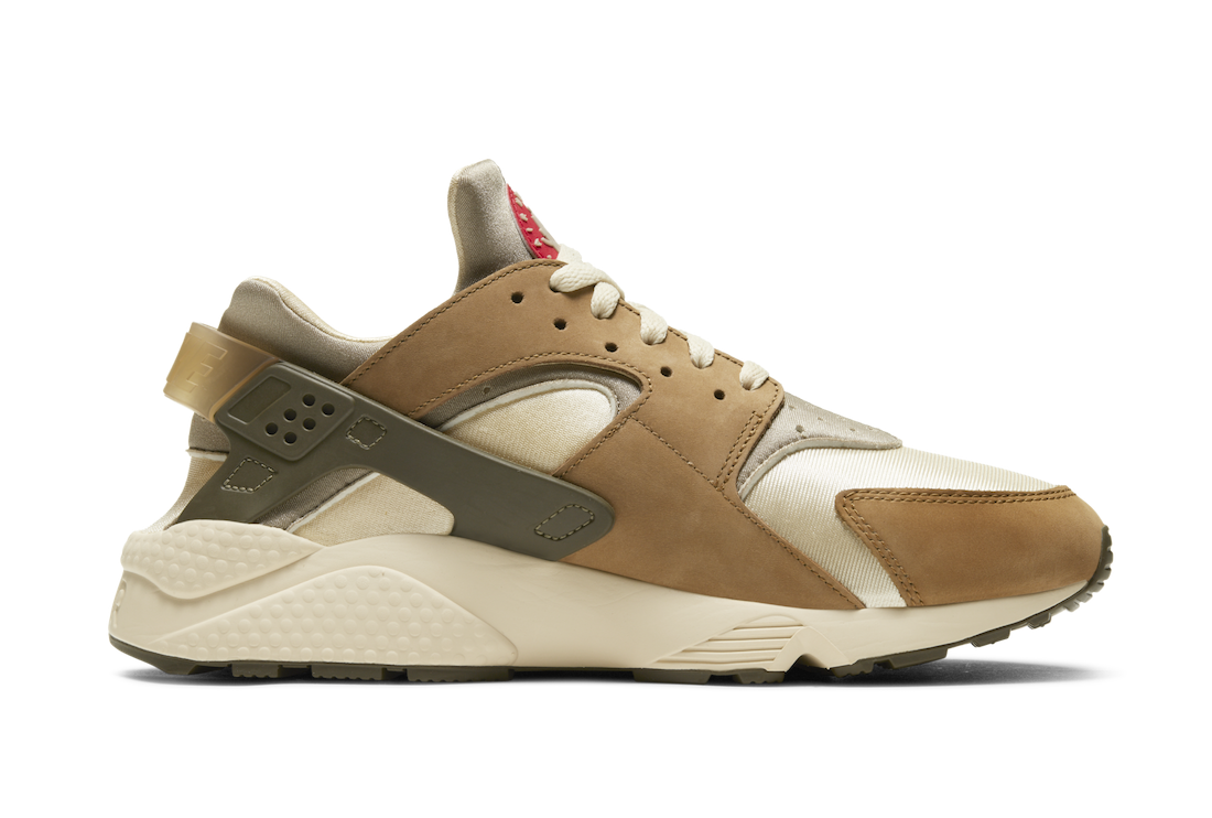 Stussy Nike Air Huarache Desert Oak DD1381-200 Release Date