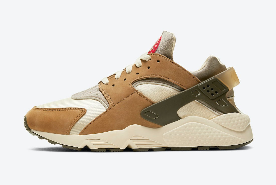 Stussy Nike Air Huarache Desert Oak DD1381-200 Release Info Price