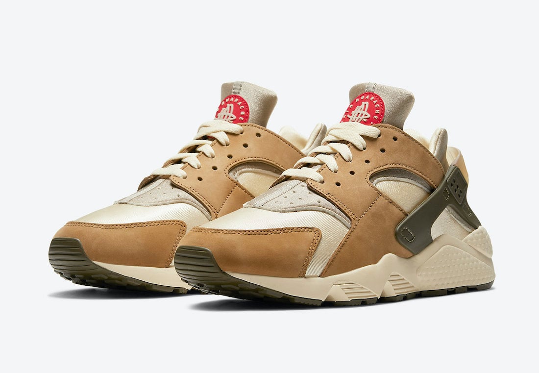 Stussy Nike Air Huarache Desert Oak DD1381-200 Release Info Price