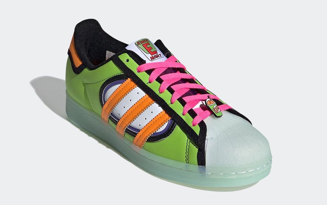 The Simpsons adidas Superstar Squishee H05789 Release Date Info