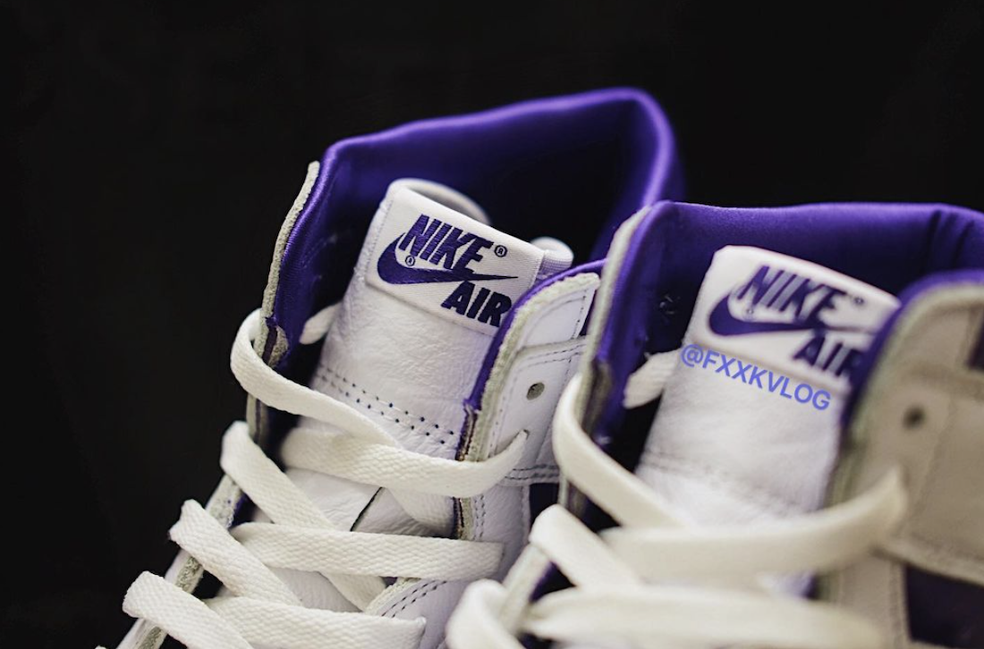 Womens Air Jordan 1 Court Purple CD0461-151 Release Date