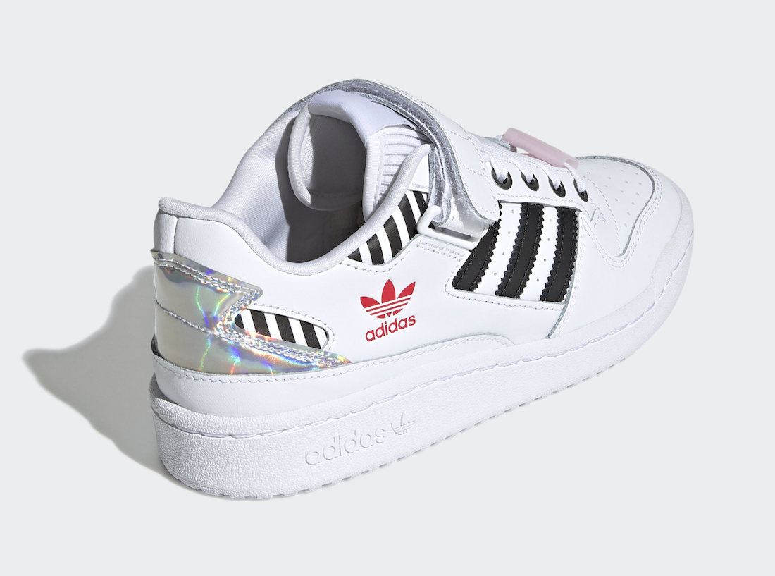 adidas Forum Low White Black True Pink FZ3908 Release Date Info